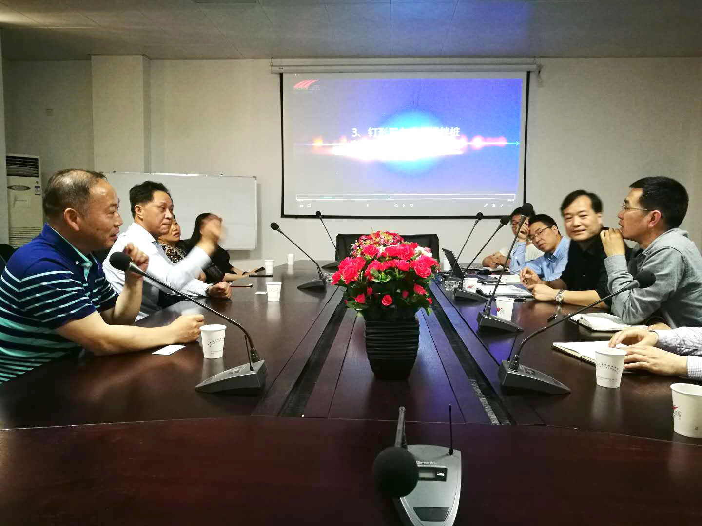 浙江省勘察設(shè)計(jì)協(xié)會(huì)領(lǐng)導(dǎo)來我公司指導(dǎo)工作