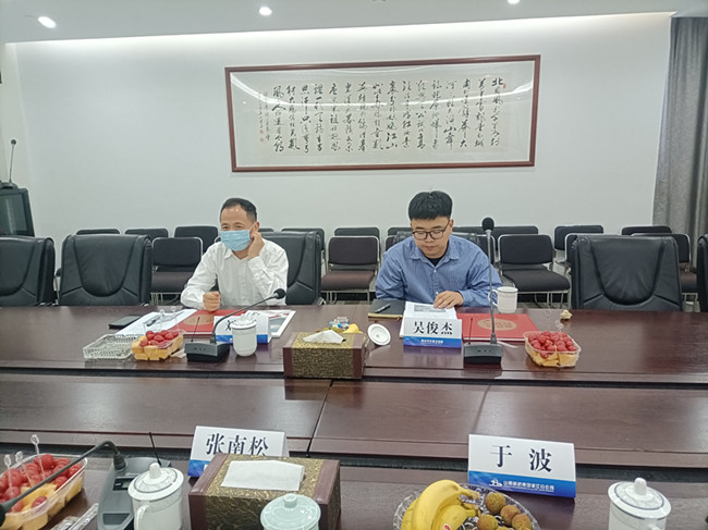 麗水市交通運(yùn)輸局劉軍副局長(zhǎng) 來(lái)浙江公司調(diào)研