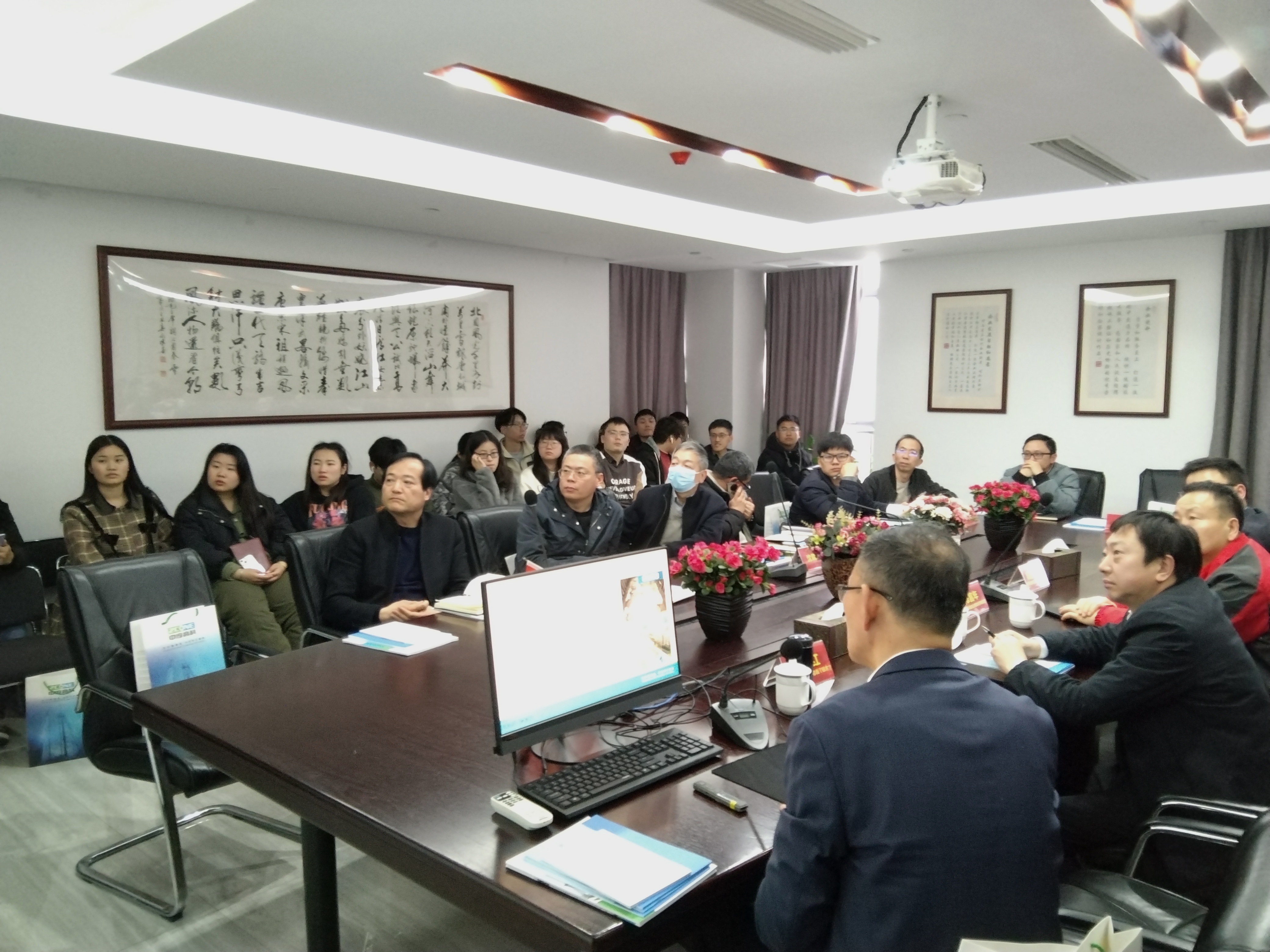 浙江公司與中淳高科股份公司開展文化技術交流會